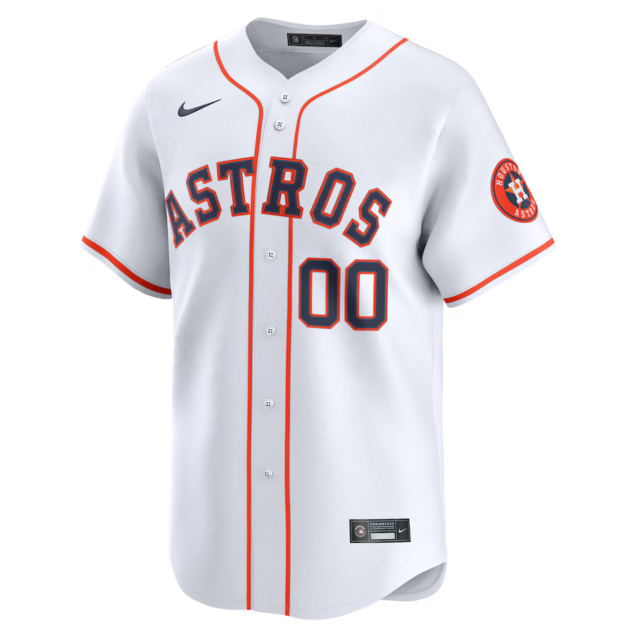 Custom White Baseball Jersey – Personalized Name & Number – Sports Team Fan Gift